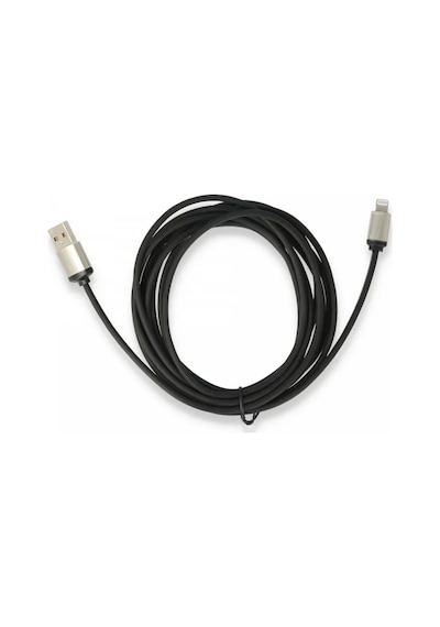 Usb To Lightning 3m Kablo - Siyah -