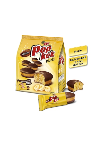 Eti Popkek Mini Muzlu 10 x 180 G