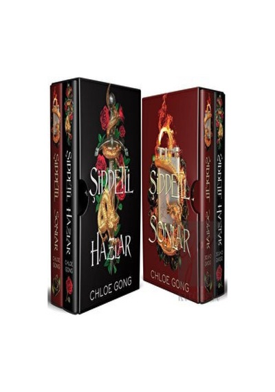 Şiddetli Hazlar Serisi Seti - 2 Kitap Takım - Kutulu - Chloe Gong - Martı Yayınları