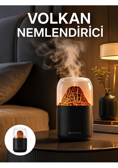 Alev Efektli Ultrasonik Difüzör Yeni Nesil - Lisinya