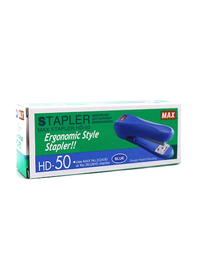 Max HD-50 Mavi Zımba Makinesi no:3 - 24/6