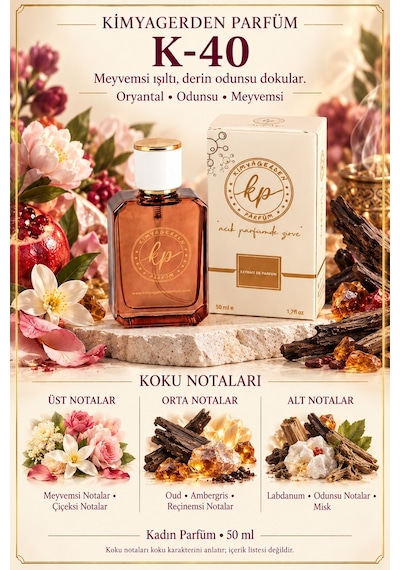 KP K-40 Kadın Parfüm EDP 50 ML