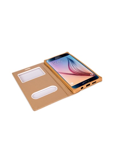 Fitcase Dolce Samsung Uyumlu S6 (G920) Gizli Miknatisli Pencereli Kilif 100118125 Fitcase Dolce Samsung Uyumlu S6 (G920) Gizli Miknatisli Pencereli Kilif 100118125