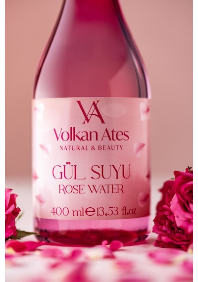 Volkan Ates Natural & Beauty Gül Suyu 400 Ml
