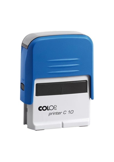 Colop Prınter C10 Mavi Kasa Siyah Keçe - 10 x 27 MM