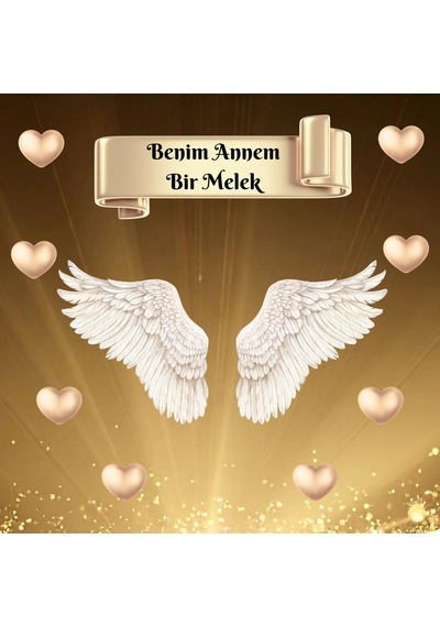 Anneler Günü Pvc Vinil Pano Süsü 160x160 Cm Tek Parça Okul Ve Sınıf Dekoru Model 01 7