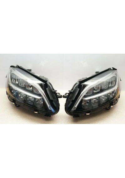 Mercedes - Ön Far Set Full Led Matrix W205 2019-
