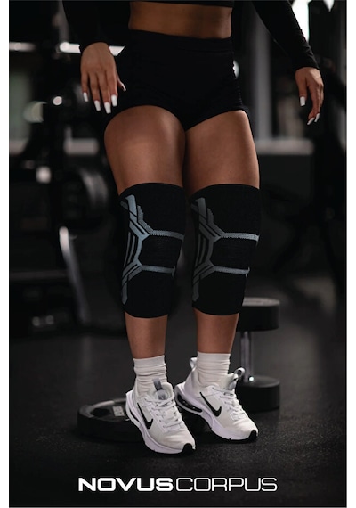 Fitness Spor Dizlik Unisex Knee Sleeve Spor Antrenman Destek Gym Ortopedik Dizlik - 1 Adet