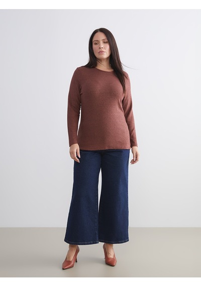 Lcw Everyday Turuncu Bisiklet Yaka Kadın Body