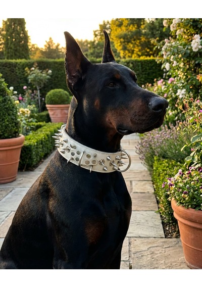 Deri Köpek Koruma Tasması