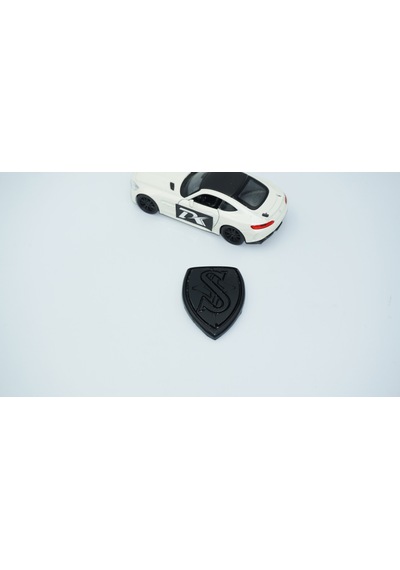 Dk Tuning Nissan Silvia S14 Ön Kaput 3m 3d Siyah Abs Logo Amblem