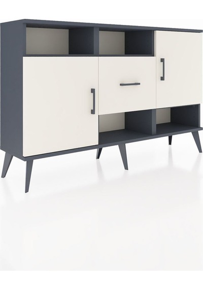 Arges Konsol 5 Raflı Tek Çekmeceli 2 Kapaklı 132x30x83 Antrasit-aytaşı/aytaşı Aytaşı/aytaşı Arges Konsol 5 Raflı Tek Çekmeceli 2 Kapaklı 132x30x83 Antrasit-aytaşı/aytaşı Aytaşı/aytaşı