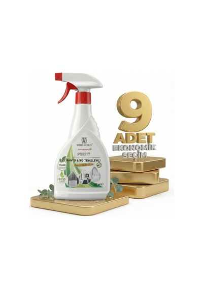 Worldchem Banyo Wc Temizleme 9x500 Ml