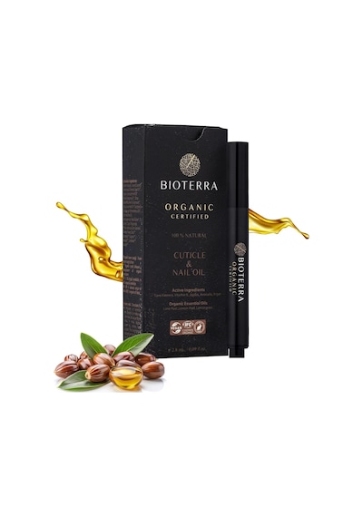 Bioterra Doğal Tırnak Ve Tırnak Eti Bakım Yağı Argan, Jojoba, Avokado Ve E Vitamini İçeren Güçlendirici Fo