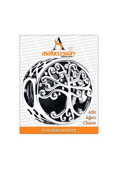 Aile Ağacı Charm Asafaccessory Gümüş