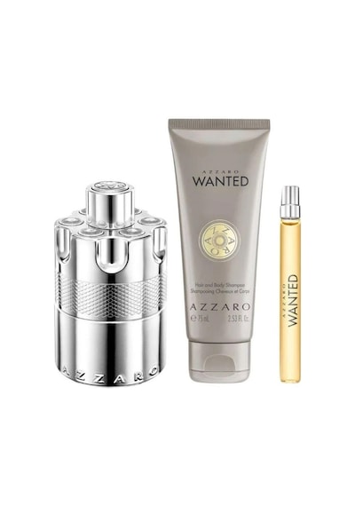 Azzaro Wanted 75 Ml Shampoo+edp 100 Ml+edp 10 Ml Erkek Parfüm Seti Odunsu