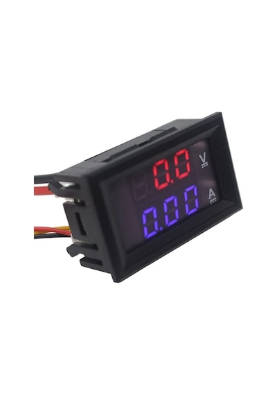 Sanec Dijital Voltmetre Dijital Ampermetre Dc 100v 10a Gerilim Akım