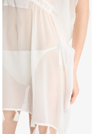 Defacto Beyaz Şifon Kimono-fall İn Love Z9958az25smwt16 Beyaz