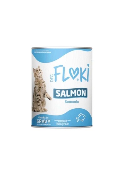 Floki Somonlu Yetişkin Kedi Konservesi 400 Gr