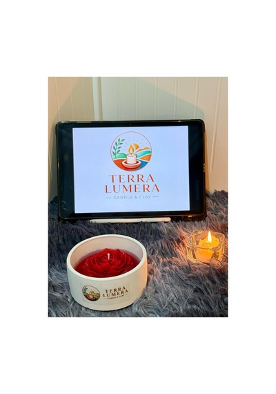 Bloom Bowl Rose Mum Kırmızı
