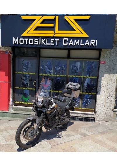 Zeus Motor 2011-2016 Yamaha Xtz 660z Tenere Uyumlu Uzun Ön Cam Şeffaf