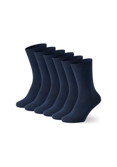 Socketta Erkek Dikişsiz 6'lı Lacivert Pamuklu Esnek Soket Çorap Premium Business Lacivert Socketta Erkek Dikişsiz 6'lı Lacivert Pamuklu Esnek Soket Çorap Premium Business Lacivert