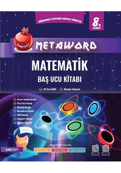 Nartest 8. Sınıf Metaword Matematik Baş Ucu Kitabı