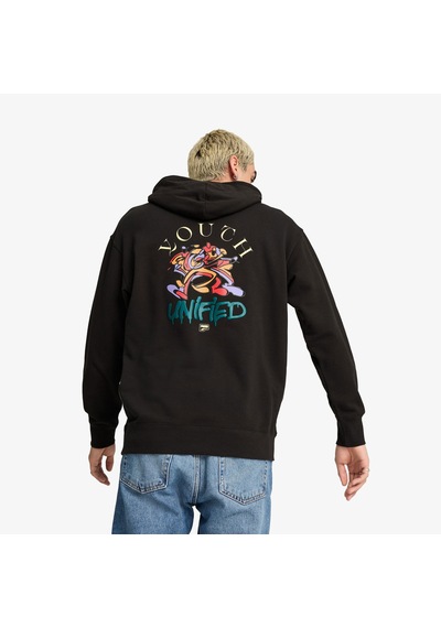 Puma Downtown Graphic Hoodie Unisex Siyah Hoodie Düz 626748