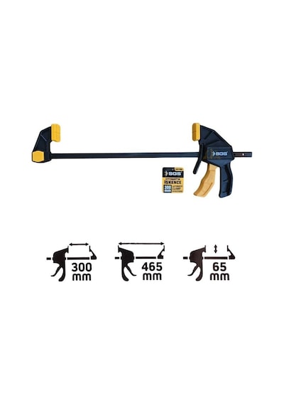 Sgs1666 Ayarlanabilir Uçlu Otomatik Işkence 300 Mm. - 1 Adet