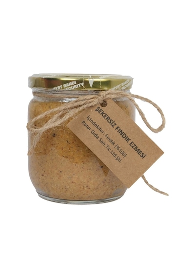 Patar Sekersiz Fındık Ezmesi 330 Gr