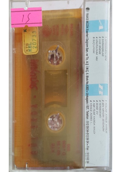 Plak Değildir Kaset Tir Gül Erda Suçluyum Kaset