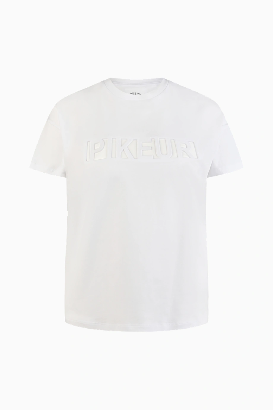 Pikeur Oversized Athleisure 1244 Lüks Günlük Kadın Tişört Beyaz