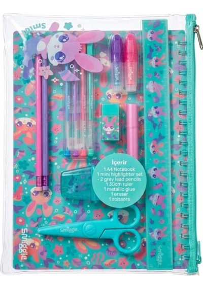 Smiggle Curious A4 Essentials Kırtasiye Seti