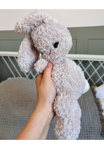 Oliver The Bunny Peluş Oyuncak Açık Gri