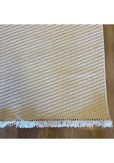 Hoom Rugs Dizayn 1063 Krem Yumuşak Dokulu Desensiz İskandinav Halı Krem