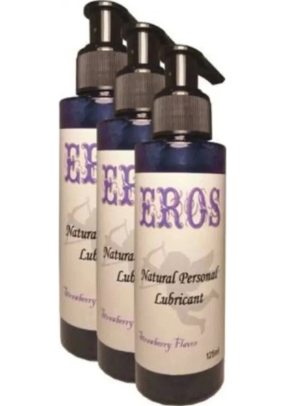 Süper Strawberry Flavor Natural Personal Lubricant 375 Ml Çilek Aromalı Kayganlaştırıcı X 3 Adet