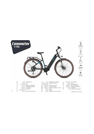 Loop Commuter 28 Elektrikli Şehir Bisikleti 9v Hd 17.5 Mat Siyah-füme-turkuaz Mat Siyah - Turkuaz Loop Commuter 28 Elektrikli Şehir Bisikleti 9v Hd 17.5 Mat Siyah-füme-turkuaz Mat Siyah - Turkuaz