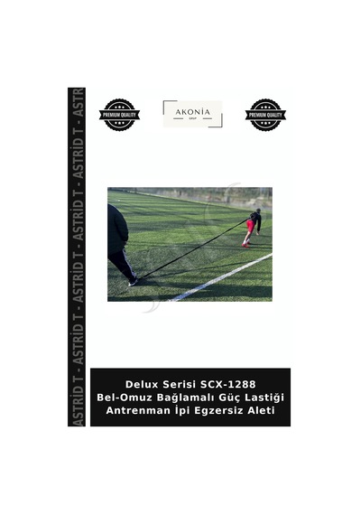 Delux Serisi Scx-1288 Bel-omuz Bağlamalı Güç Lastiği Antrenman İpi Egzersiz Aleti Çok Renkli