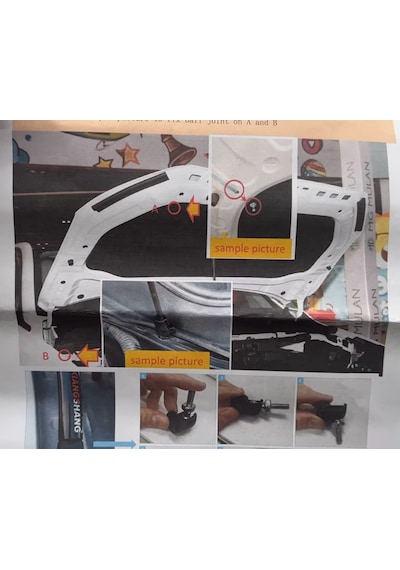 Mg4 2022-2025 Kaput Amortisörü Kiti- Set 1 Kit