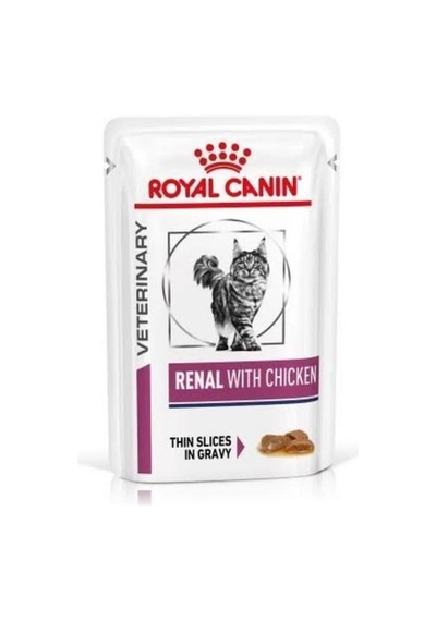 Royal Canin Renal Chicken Tavuklu Yaş Kedi Maması 85 Gr