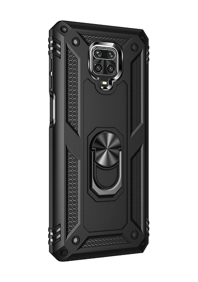 Teknomoda Xiaomi Redmi Note 9 Pro Tank Zirh Metal Yüzüklü Standli Kilif 471594932