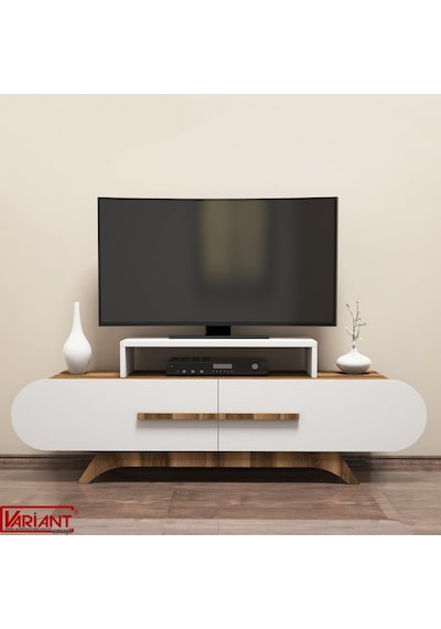 Variant Variant Rose Tv Sehpasi Tv Ünitesi ( Ceviz-Beyaz ) Variant Variant Rose Tv Sehpasi Tv Ünitesi ( Ceviz-Beyaz )