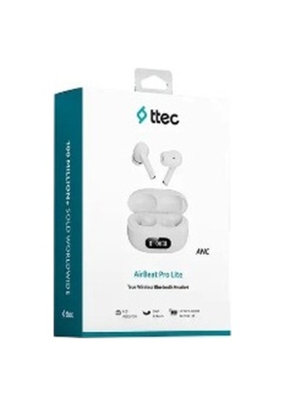 Ttec-airbeat Pro Lite Anc Lcd Göstergeli Gerçek Kablosuz Tws Bluetooth Kulaklık Beyaz