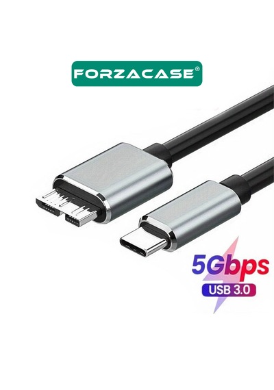 Forzacase FC884 Type-c To Micro B 3.0 Şarj Data Kablosu
