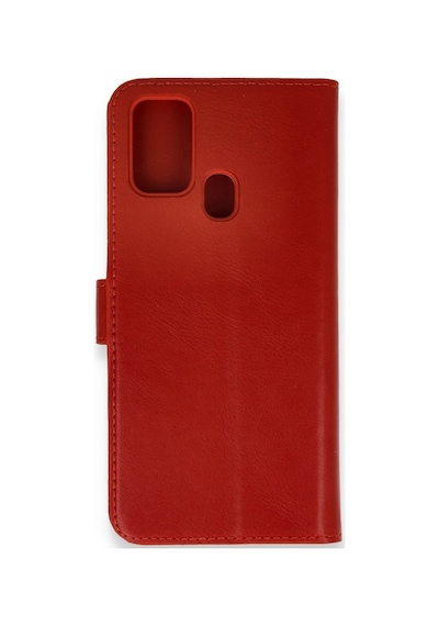 Samsung Uyumlu Galaxy M21 Kilif Cüzdanli Standli Miknatisli Kapak 446139285 - Renk / Gold Renk / Gold
