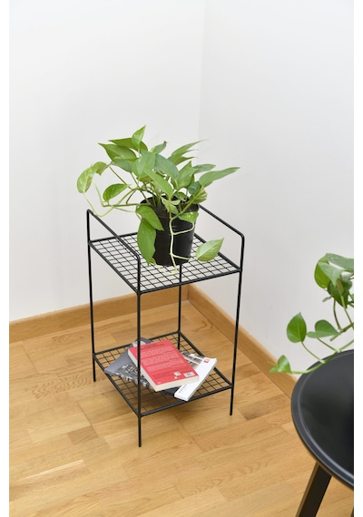 Metal Saksı Iskandinav Çiçeklik Sehpa Wd315