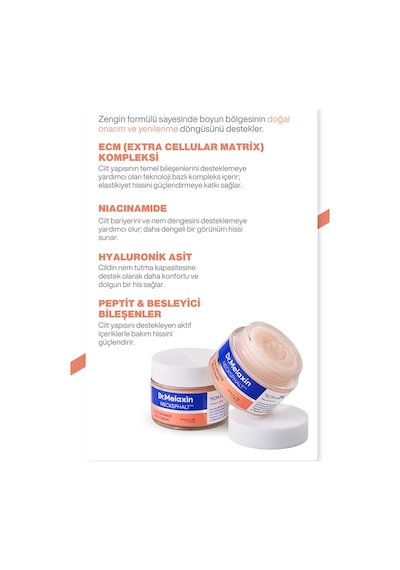 Kırışıklık Karşıtı Sıkılaştırıcı Lifting Etkili Bariyer Onarıcı Boyun Kremi 50 Ml