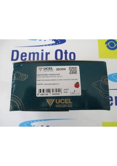 46414183 Amortisör Üst Takozu Ön Sağ Tempra-Tipo ÜÇEL