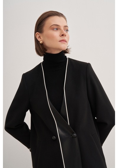 Aker 24aw18190111 Küçük Beden Kap 24aw18190111 002 Siyah Siyah