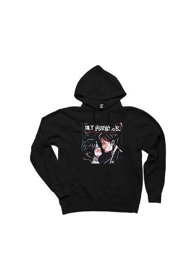 My Chemical Romance Three Cheers for Sweet Siyah Kapşonlu Sweat Siyah